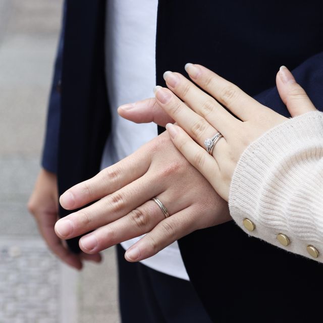 購入時に、お店の方が外で撮ってくれた一枚です。