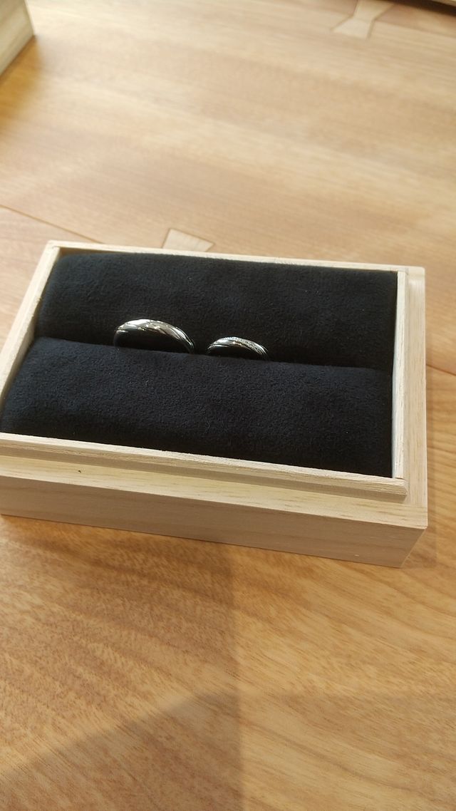 出雲大社のしめなわをモチーフにした指輪を購入致しました。