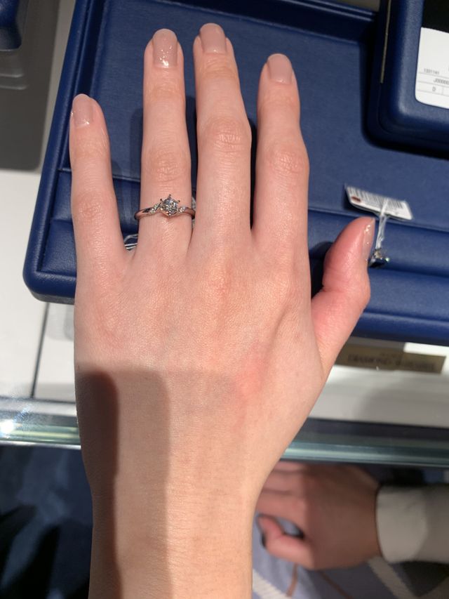 ブライトプリュマージュ着用時の写真