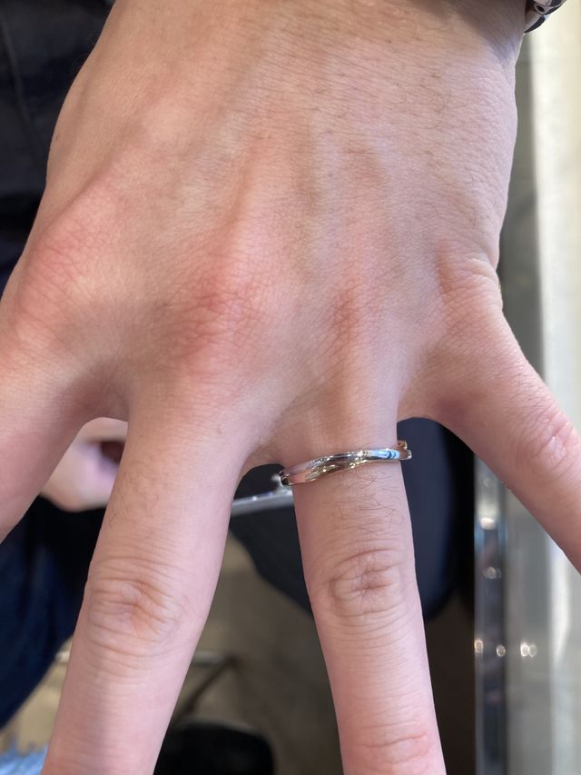 ヘレナのコンビネーションリングです。