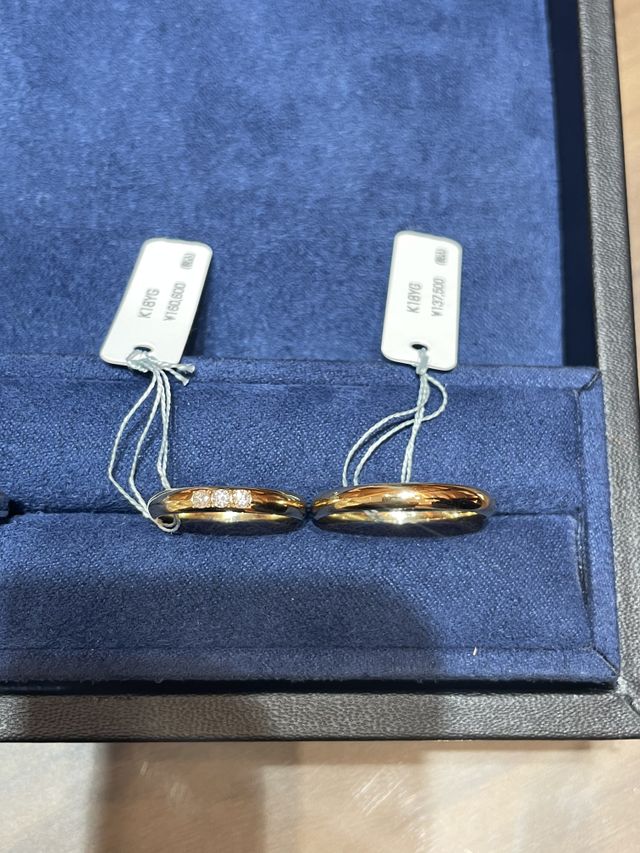 シンプルでダイヤが大きかったです