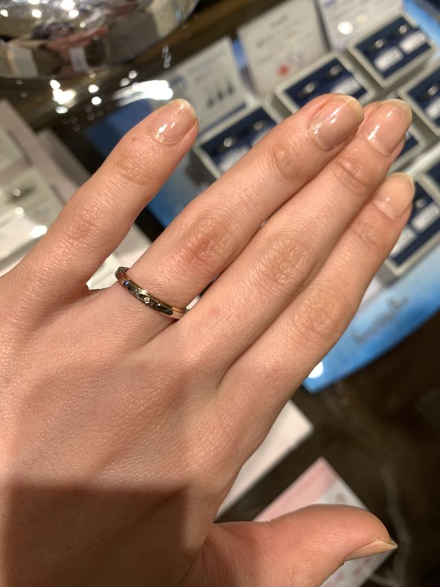 女性の結婚指輪