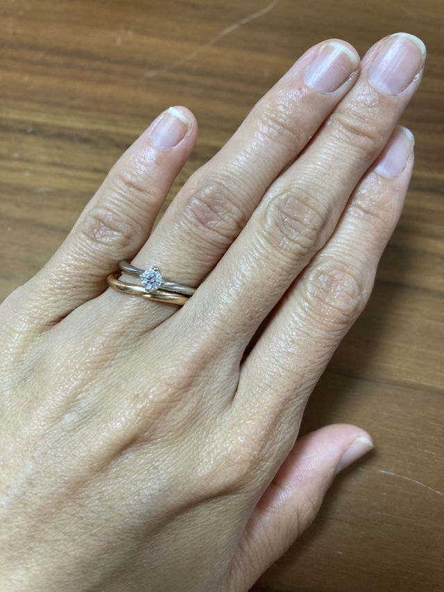 婚約指輪と結婚指輪