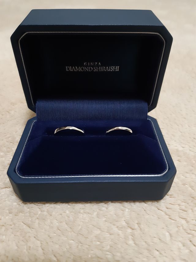 結婚指輪、届きました！