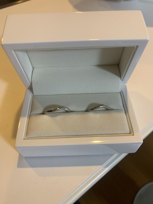 結婚指輪です
