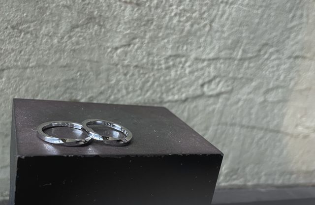 2人でおそろいのデザインにしました。