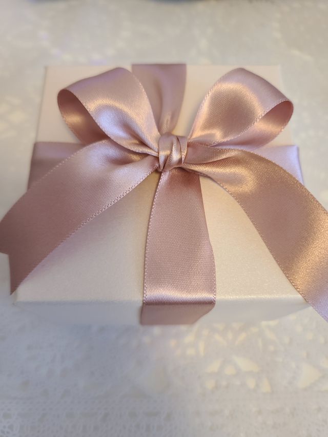 店員さんが包んでくれたボックス。とても素敵。