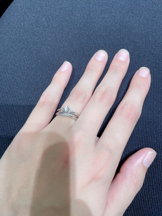 重ねてつけるととっても可愛い！