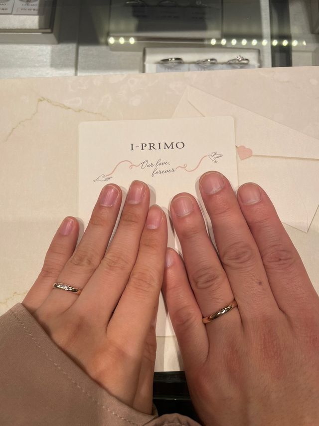 2人で撮りました。