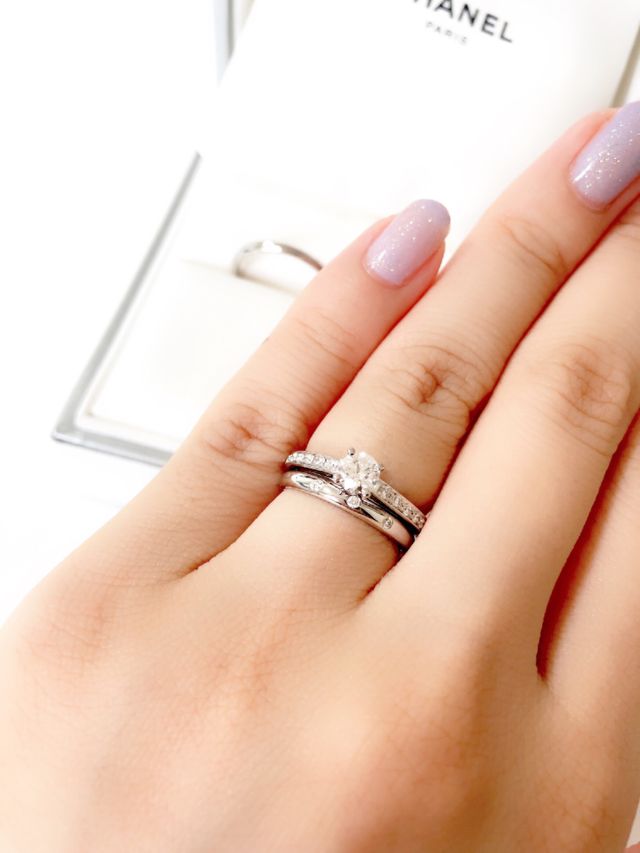 下がシャネルの結婚指輪