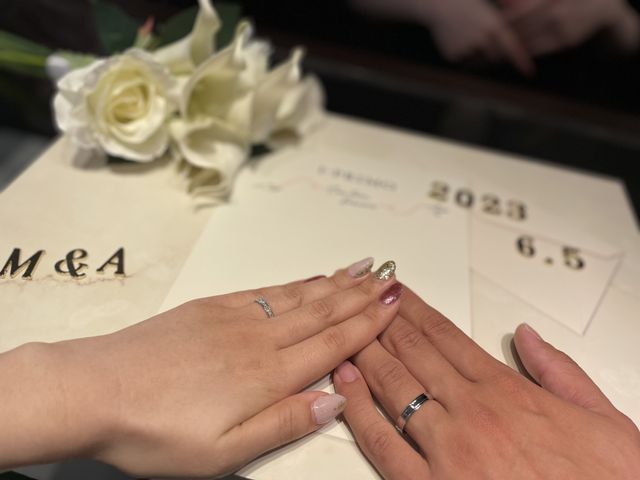 2人ともお気に入りの指輪に出逢えました。