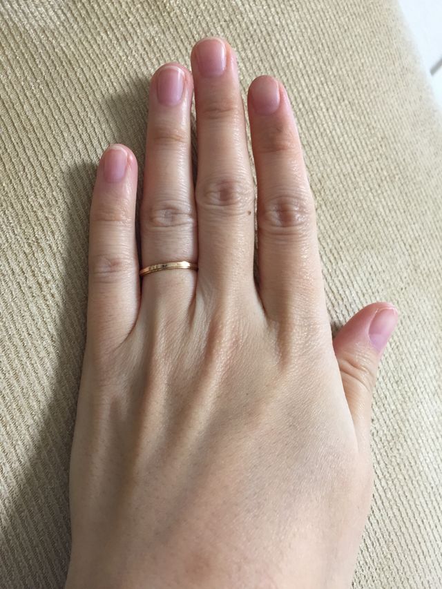 着け心地は圧迫感がなく、馴染みやすいです。