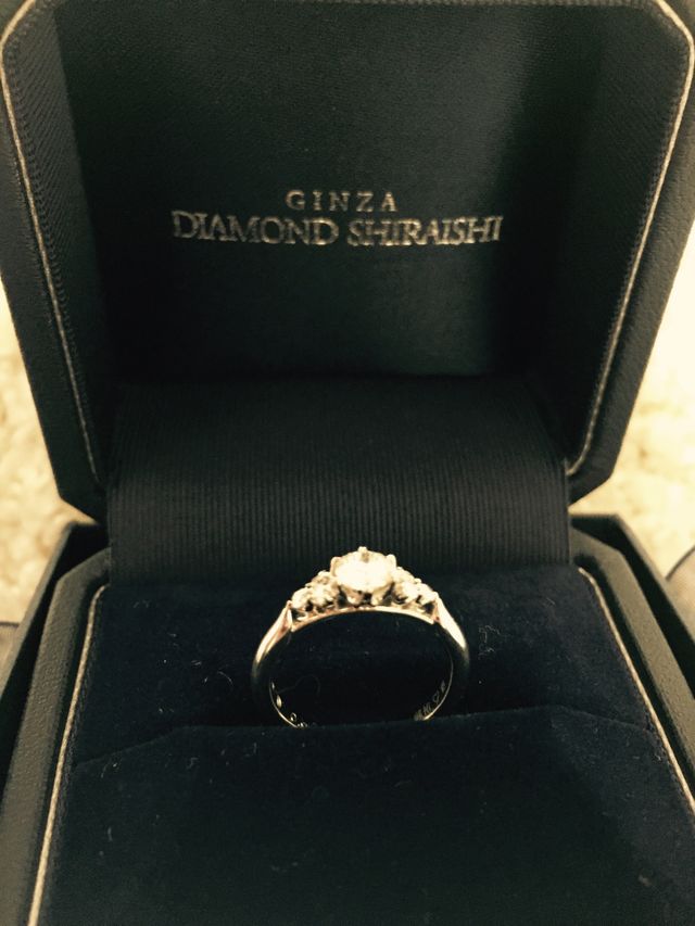 婚約指輪は2人で見にいきました！