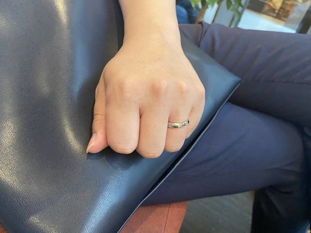 男性着用時です。(サイズ19号)