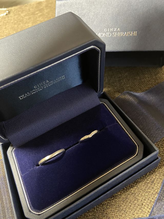 この指輪の意味を教えていただきとても素晴らしいと思いました！