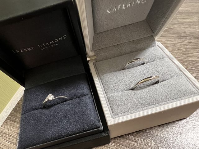 婚約指輪と結婚指輪