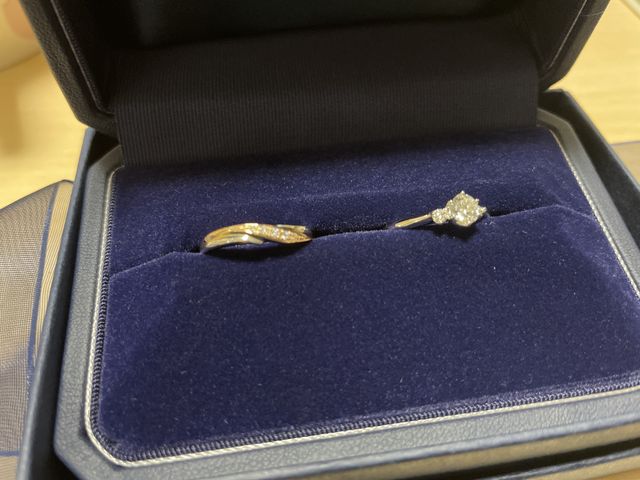 エレガントかつ素敵な指輪となりました！