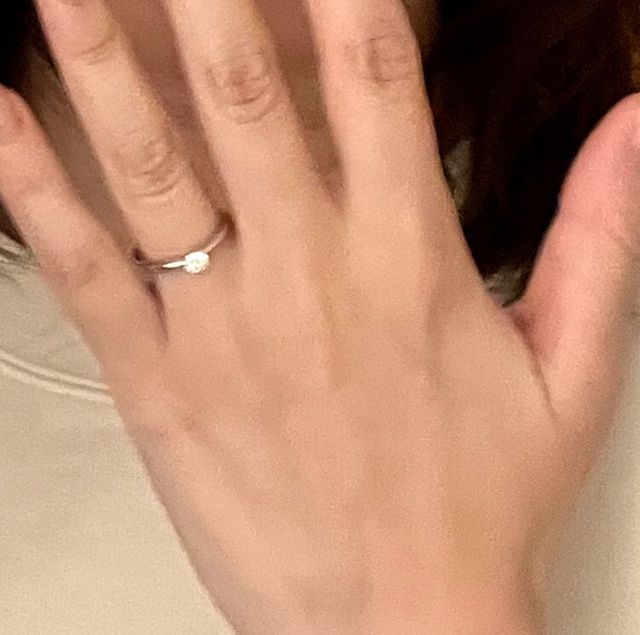 ダイヤがキレイで気に入りました！