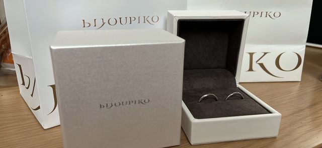 結婚指輪を購入させて頂きました。