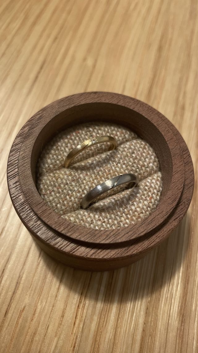 マットの仕上げとラインを入れるデザインを揃えました。