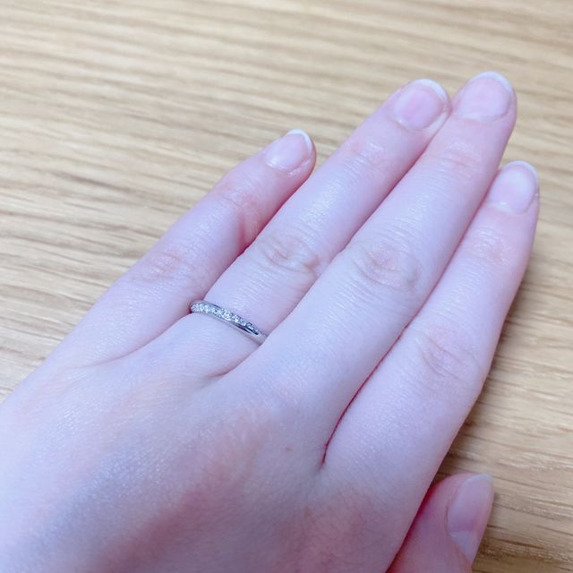 このデザインに一目惚れしました