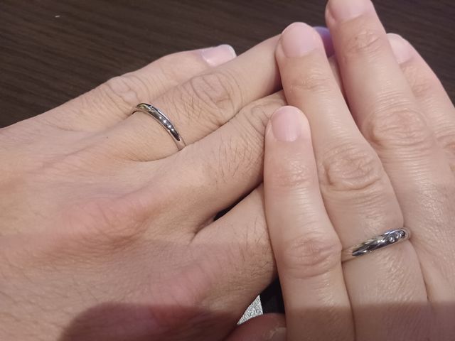 合わせるとハートの形になってます