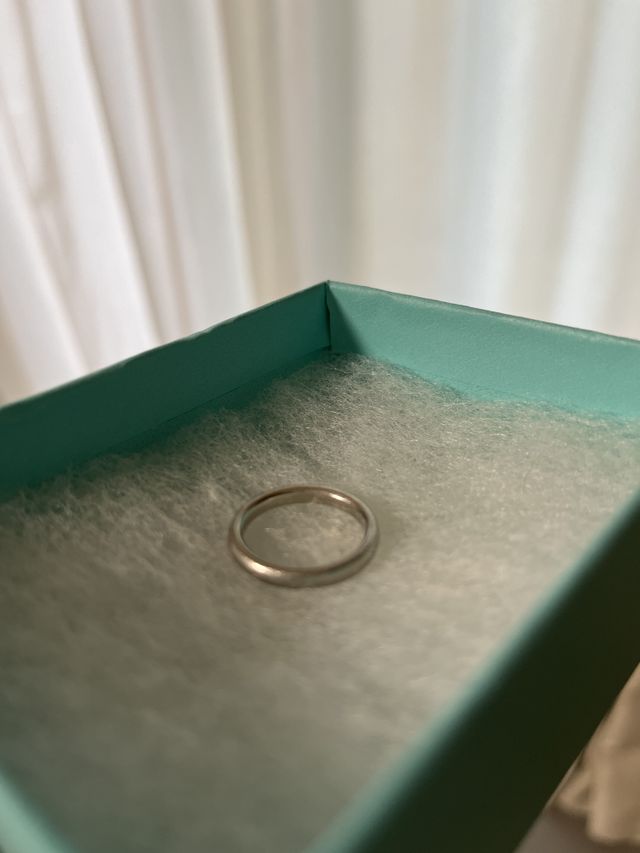 結婚指輪です。