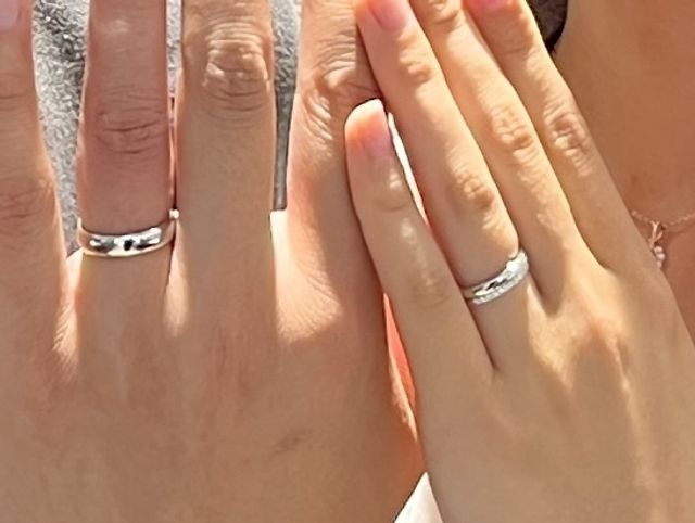 購入時に撮影していただきました！