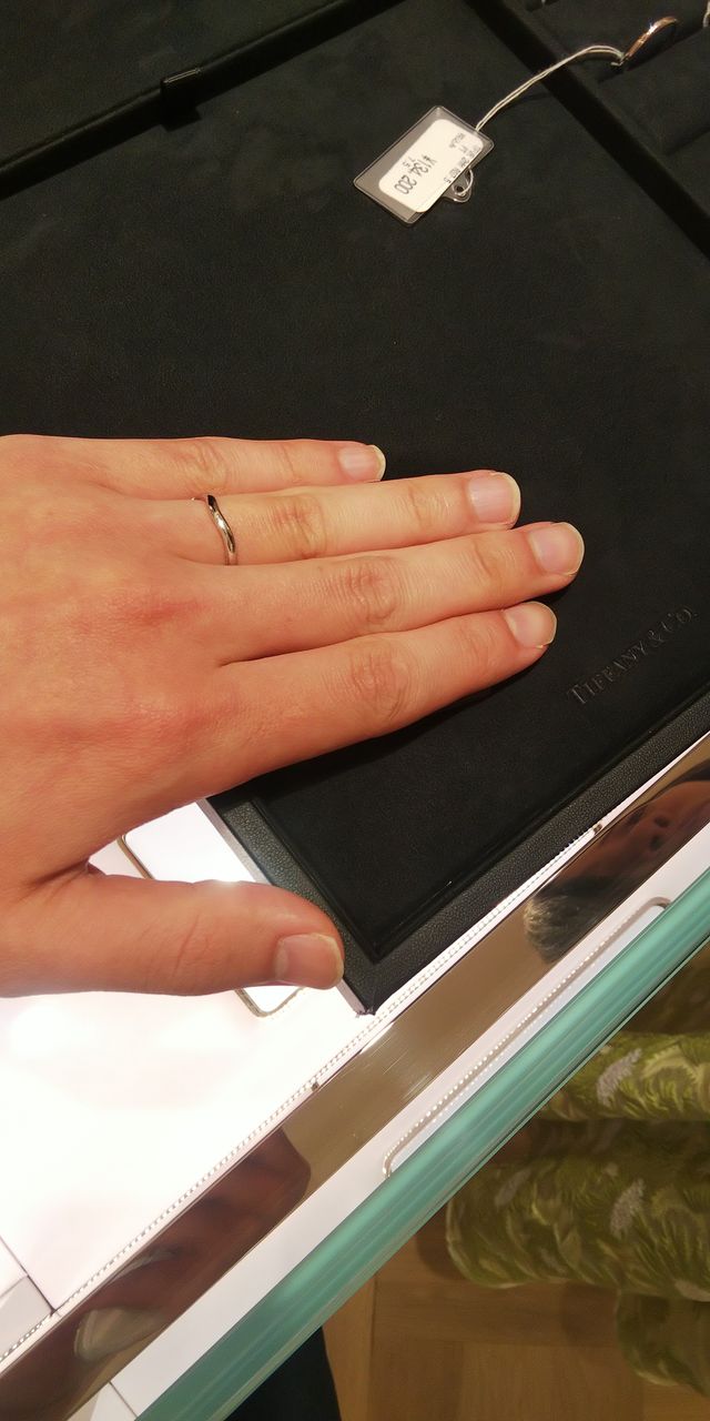 結婚指輪を購入しました。デザインが良かったです
