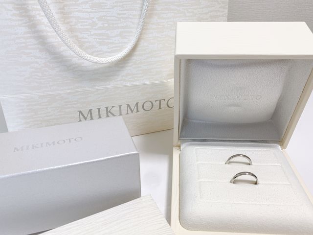 日本のブランドで、海外でも名のあるミキモトの指輪