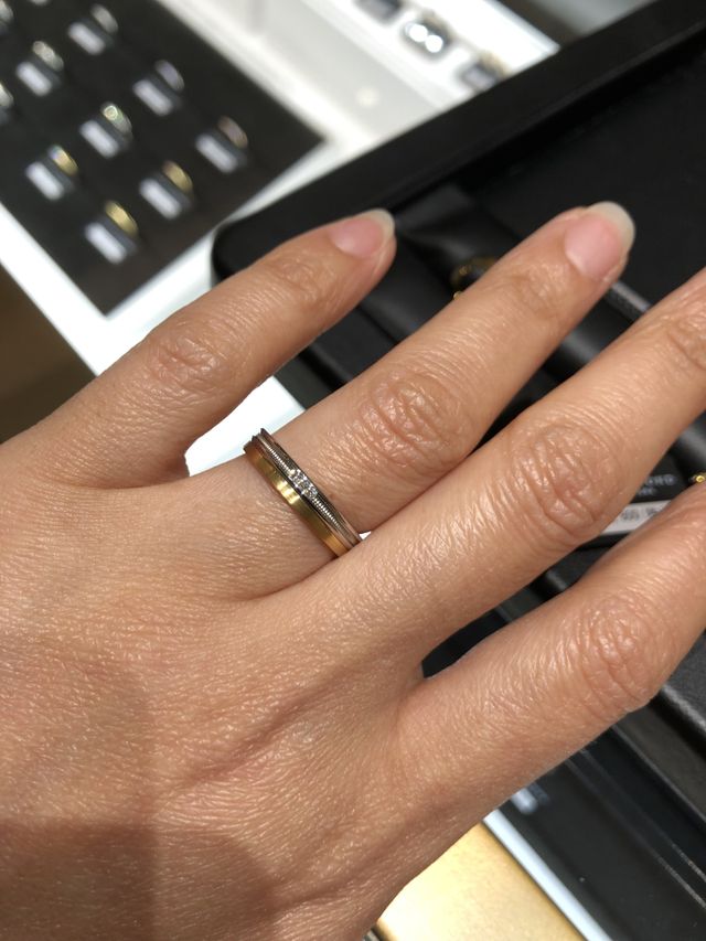 コンビネーションに憧れてたので一目惚れしました。