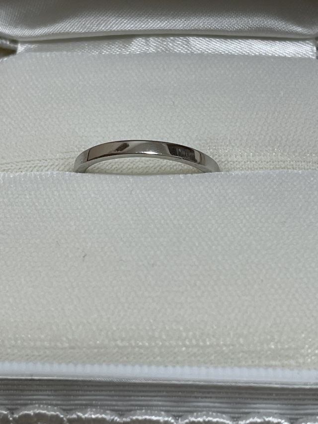 シンプルな結婚指輪