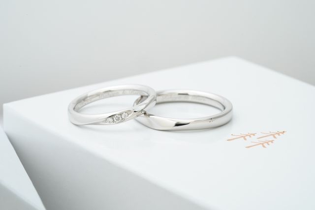 スリーツリーズさんで結婚指輪を手作りしました。