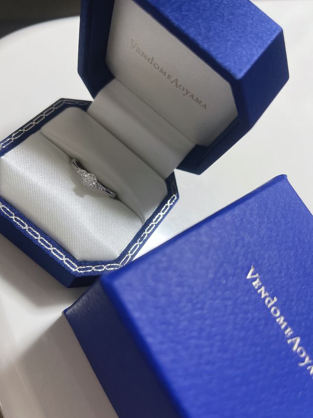 ダイヤもキラキラでとても可愛いデザインですら、