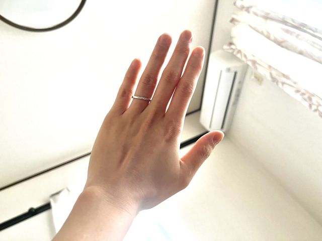 太陽に当たるとキラキラしてかわいいです