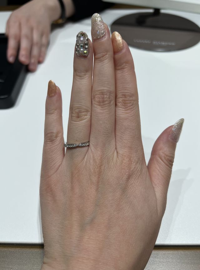 結婚指輪のみの着用