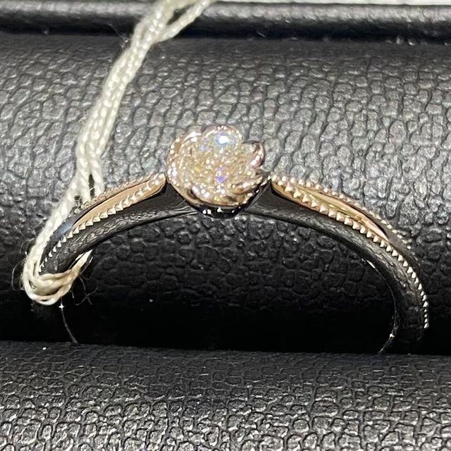 試着させていただいた指輪