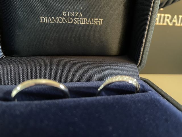 ブーケ結婚指輪