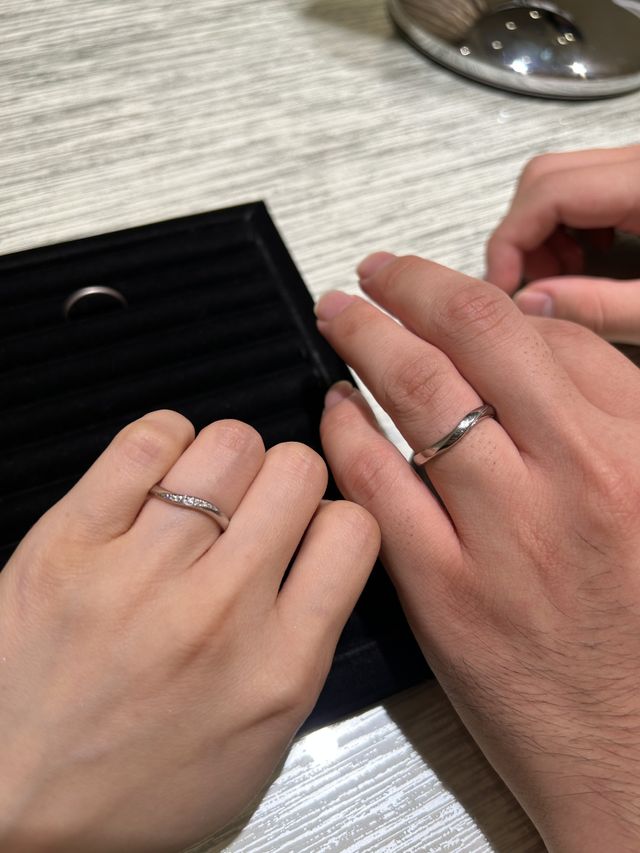 試着時に撮影させてもらった写真です。