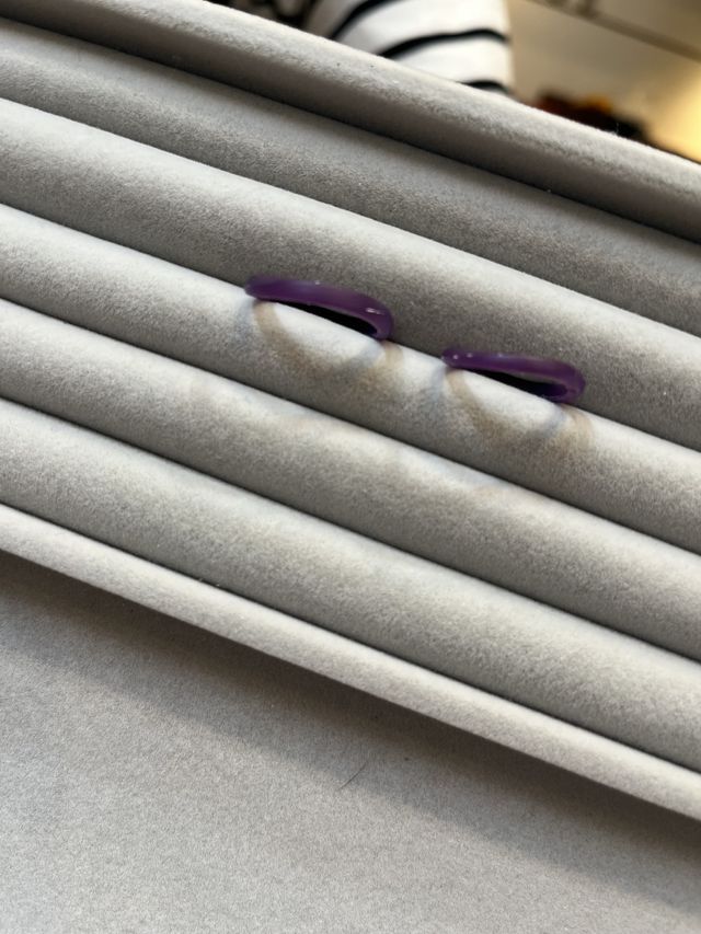 作成時のワックス型です。ここから職人さんが仕上げてくれます。