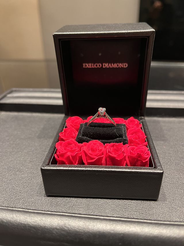 ダイヤのセッティングが高い