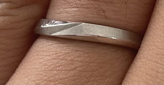 ぼくの指輪です