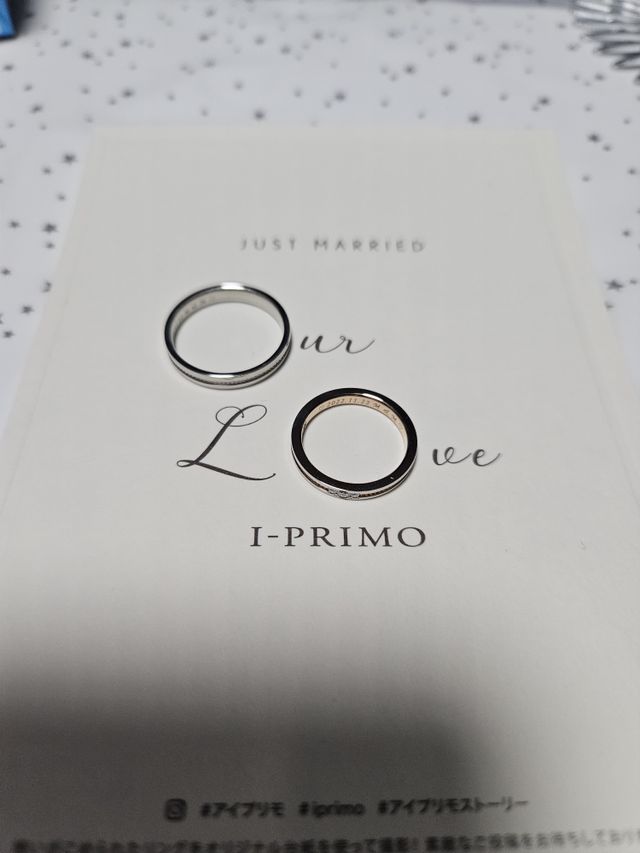 二人の意見が一致した指輪です！