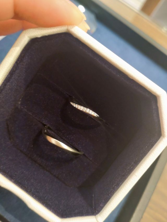 ハートアンドキューピッドダイヤモンドがお気に入りです。