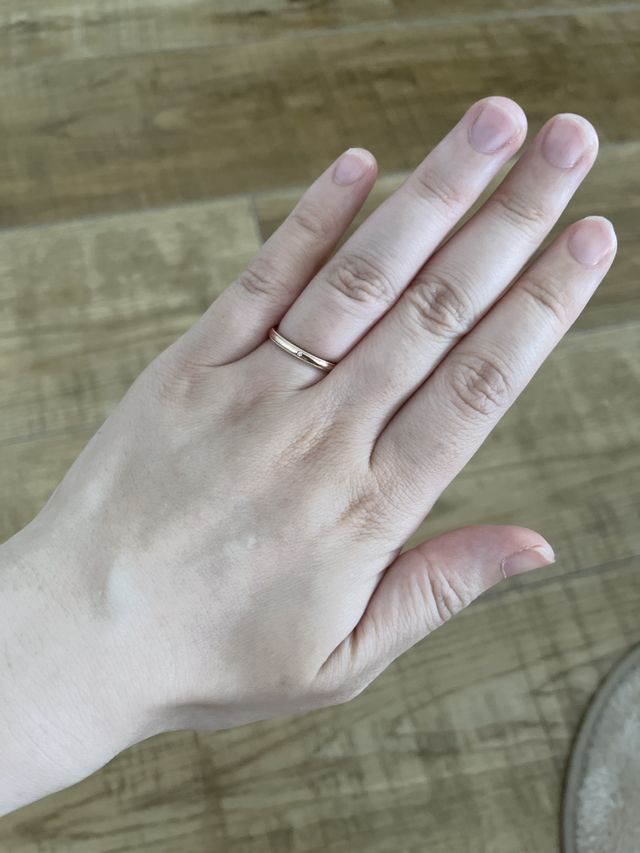 ダイヤを裏表一つづつ入れました