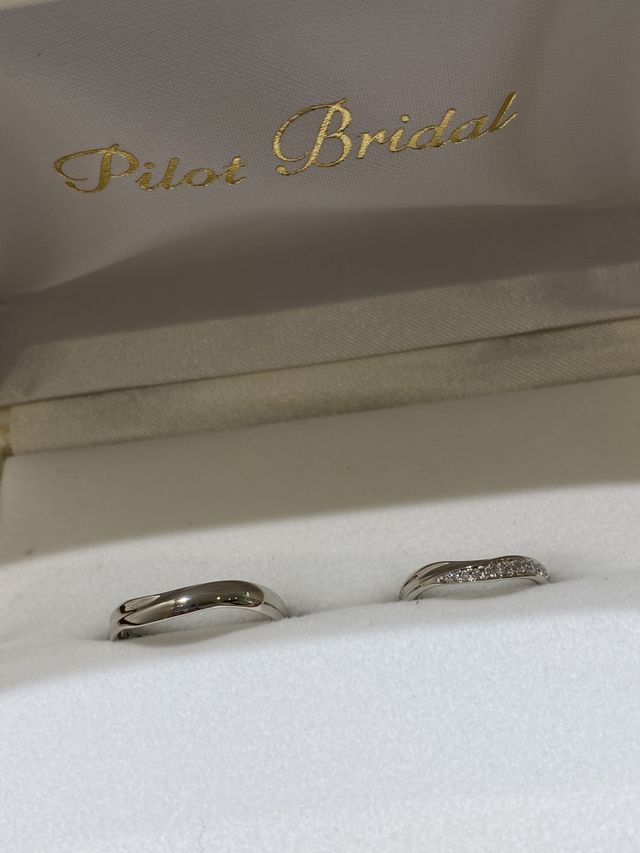 tomorrowという指輪です