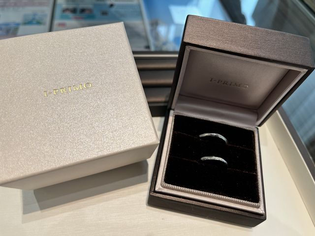 素敵な結婚指輪を購入できました