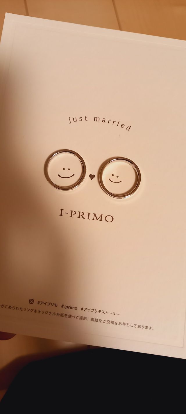 購入したら可愛い台紙を貰えました。