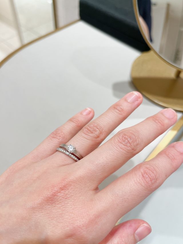 重ね付けしたイメージです。