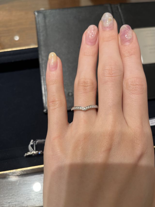 1回目の試着　ジョゼフィーヌ